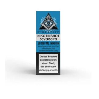 Fids-Paff 50VG/50PG NikotinShot 10ml 20mg