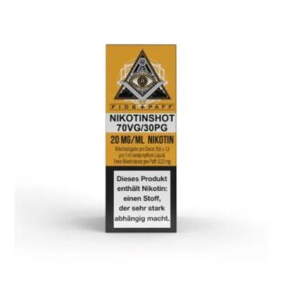 Fids-Paff 70VG/30PG NikotinShot 10ml 20mg