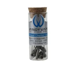 VandyVape Prebuilt A1/ Ni80 Fused Clapton Coil 10 Stk. 0,43 Ohm
