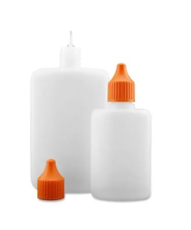 Liquid Dropper Leerflasche flach