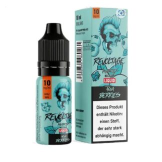 Revoltage Hybrid Nikotinsalz Liquid 10ml Aqua Berries
