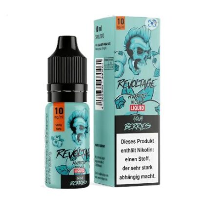 Revoltage Hybrid Nikotinsalz Liquid 10ml Aqua Berries