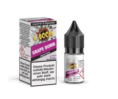 K-Boom Liquid 10ml Grape Bomb
