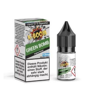 K-Boom Liquid 10ml Green Bomb 12mg