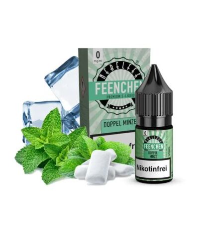 Nebelfee Nikotinsalz Liquid 10ml Doppel Minze 0mg