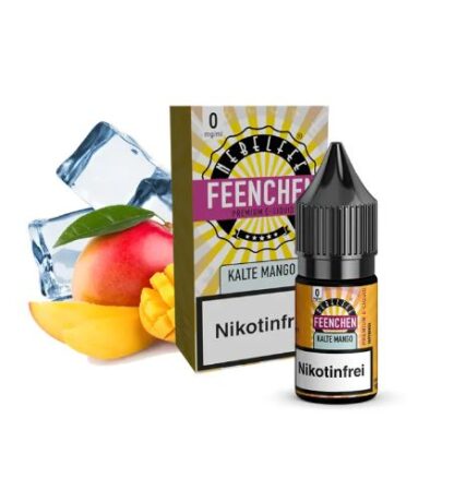 Nebelfee Nikotinsalz Liquid 10ml Kalte Mango 0mg