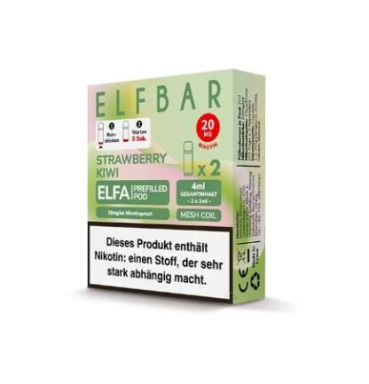 ElfBar ELFA Prefilled Pod 2ml 2er Pack verschiedene Geschmacksrichtungen