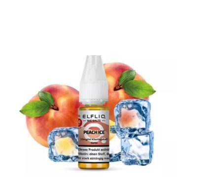 ELFLIQ Nikotinsalz Liquid 10ml Peach Ice