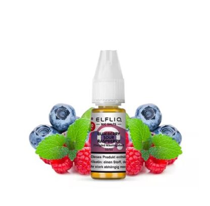 ELFLIQ Nikotinsalz Liquid 10ml Blueberry Sour Raspberry