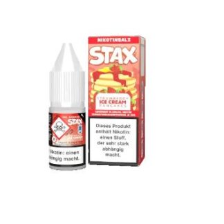 Strapped STAX Nikotinsalz Liquid Strawberry Ice Cream Pancakes