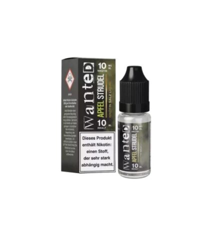Wanted Overdosed Nikotinsalz 10ml Apfelstrudel