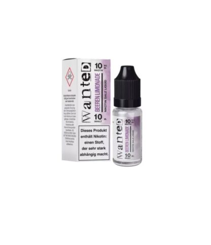 Wanted Overdosed Nikotinsalz Beeren Limonade