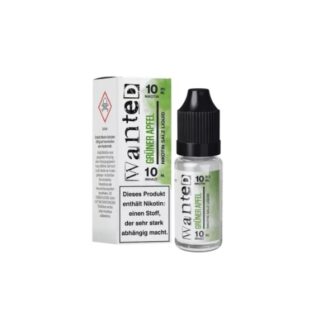 Wanted Overdosed Nikotinsalz Grüner Apfel 10ml