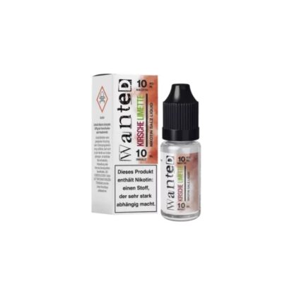 Wanted Overdosed Nikotinsalz 10ml Kirsche Limette