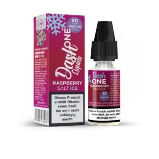 Dash One Nikotinsalz Liquid Raspberry Ice 10mg