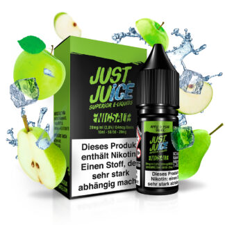 Just Juice Nikotinsalz Liquid 10ml Apple & Pear on Ice 20mg