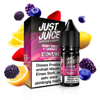 Just Juice Nikotinsalz Liquid 10ml Berry Burst & Lemonade 20mg