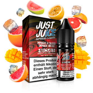 Just Juice Nikotinsalz Liquid 10ml Mango & Blood Orange on Ice 20mg