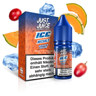 Just Juice Nikotinsalz Liquid 10ml Grape & Melon Ice 20mg