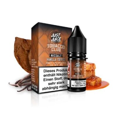 Just Juice Nikotinsalz Liquid 10ml Tobacco Vanilla Toffee