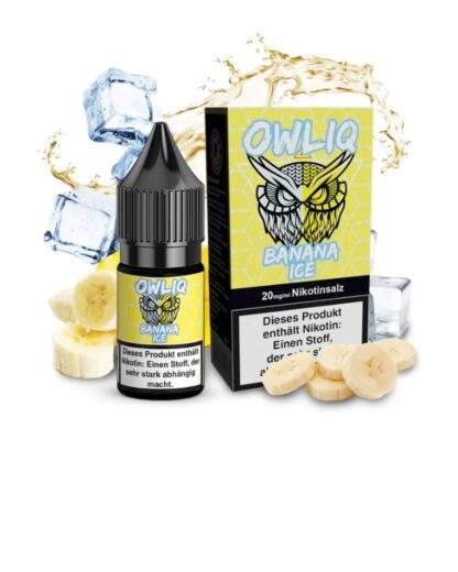 OWLIQ Overdosed Nikotinsalz Liquid 10ml Banana Ice