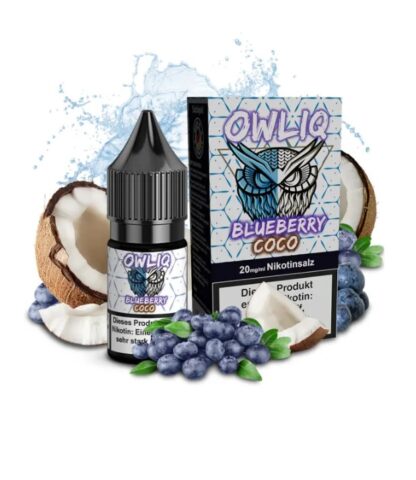 OWLIQ Overdosed Nikotinsalz Liquid 10ml Blueberry Coco
