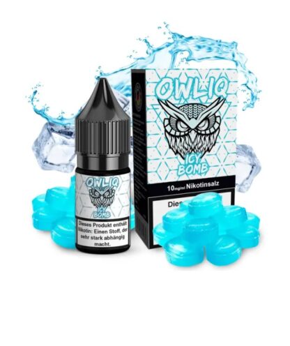OWLIQ Overdosed Nikotinsalz Liquid 10ml ICY Bomb