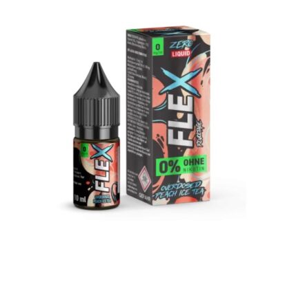 Revoltage Flex Zero Liquid 10ml Peach Ice Tea 0mg