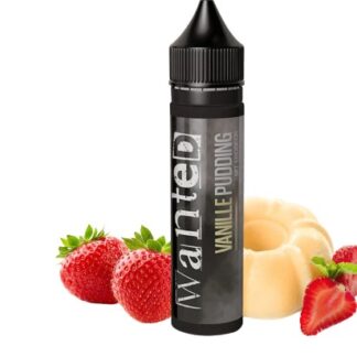 Wanted Longfill Aroma 10ml Vanillepudding  mit Erdbeer