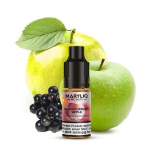 Maryliq Nikotinsalz Liquid 10ml Blackcurrant Apple
