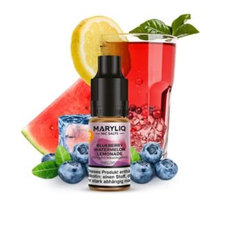 Maryliq Nikotinsalz Liquid 10ml Blueberry Watermelon Lemonade