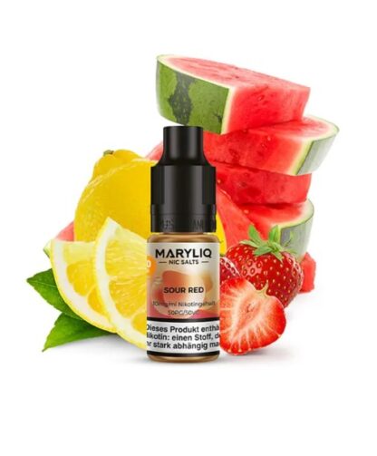Maryliq Nikotinsalz Liquid 10ml Sour Red