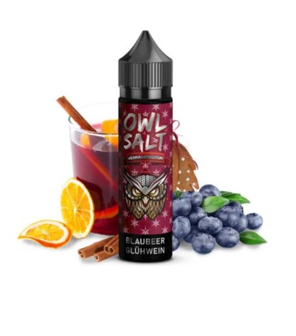 OWL Salt Aroma XMAS 10ml Blaubeer Glühwein