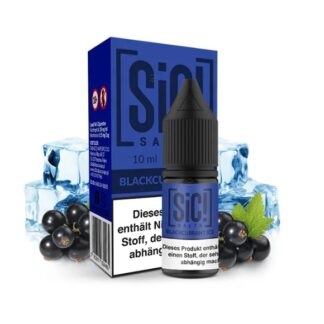 SIC! Nikotinsalz Liquid 10ml Blackccurant Ice