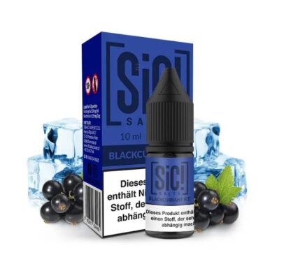 SIC! Nikotinsalz Liquid 10ml Blackccurant Ice
