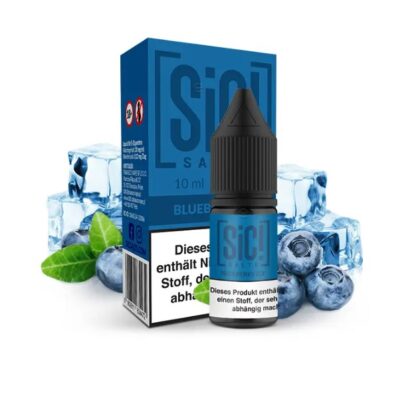SIC! Nikotinsalz Liquid 10ml Blueberry Ice