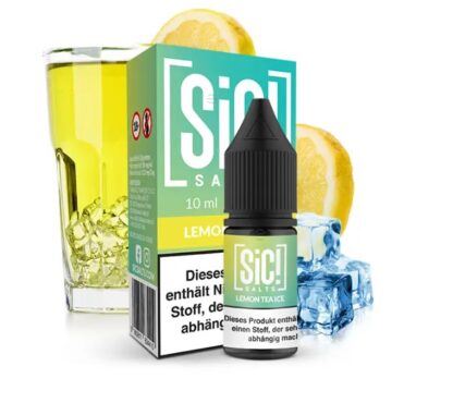 SIC! Nikotinsalz Liquid 10ml Lemon Tea Ice