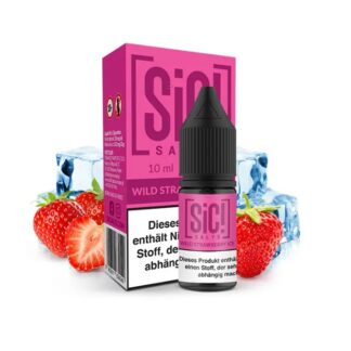SIC! Nikotinsalz Liquid 10ml Wild Strawberry Ice