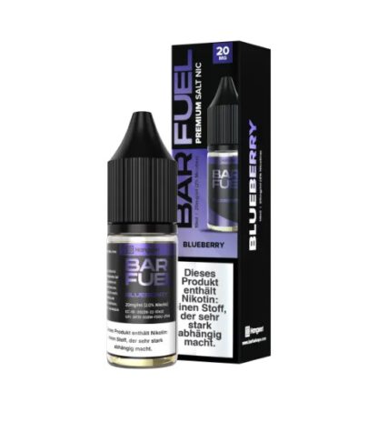 Bar Fuel Nikotinsalz Liquid 10ml Blueberry