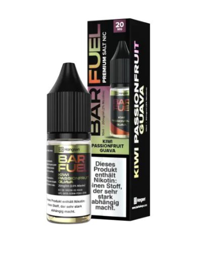 Bar Fuel Nikotinsalz Liquid 10ml Kiwi Passionfruit Guava
