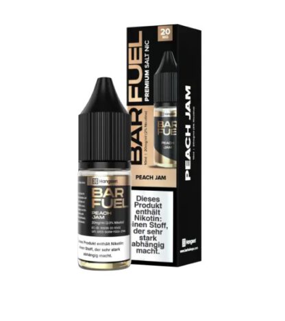 Bar Fuel Nikotinsalz Liquid 10ml Peach Jam