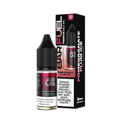 Bar Fuel Nikotinsalz Liquid 10ml Pomegranate Plum Ice