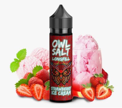 OWL Salt Aroma 10ml Strawberry Ice Cream