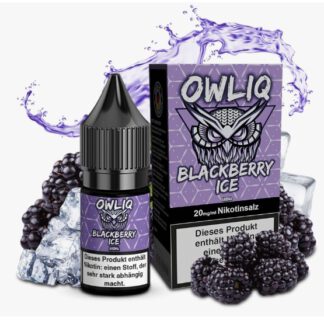 OWLIQ Overdosed  Nikotinsalz Liquid 10ml Blackberry Ice