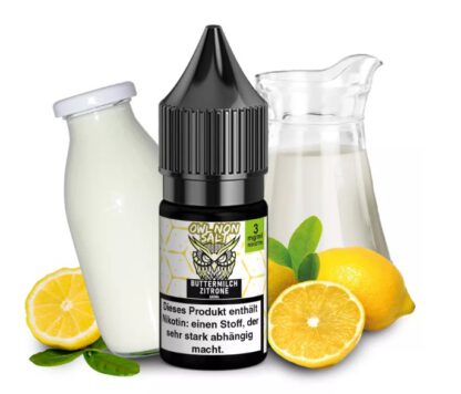 OWL Non Salt Liquid 10ml Buttermilch Zitrone