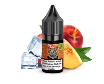 OWL Non Salt Liquid 10ml Peach Ice