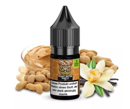 OWL Non Salt Liquid 10ml Peanutbutter Vanilla