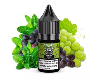OWL Non Salt Liquid 10ml Traube Minze