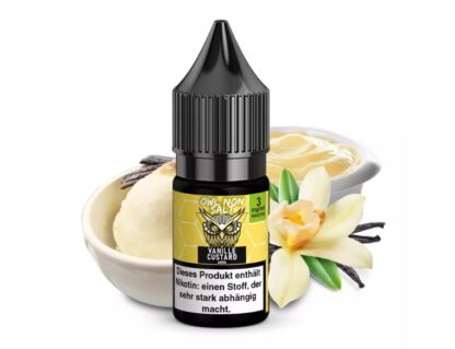 OWL Non Salt Liquid 10ml Vanilla Custard