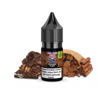 OWL Non Salt Liquid 10ml American Blend